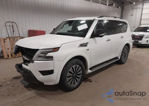 2022 Nissan Armada Sl 4Wd z USA, uszkodzony, nr VIN JN8AY2BB8N9811687